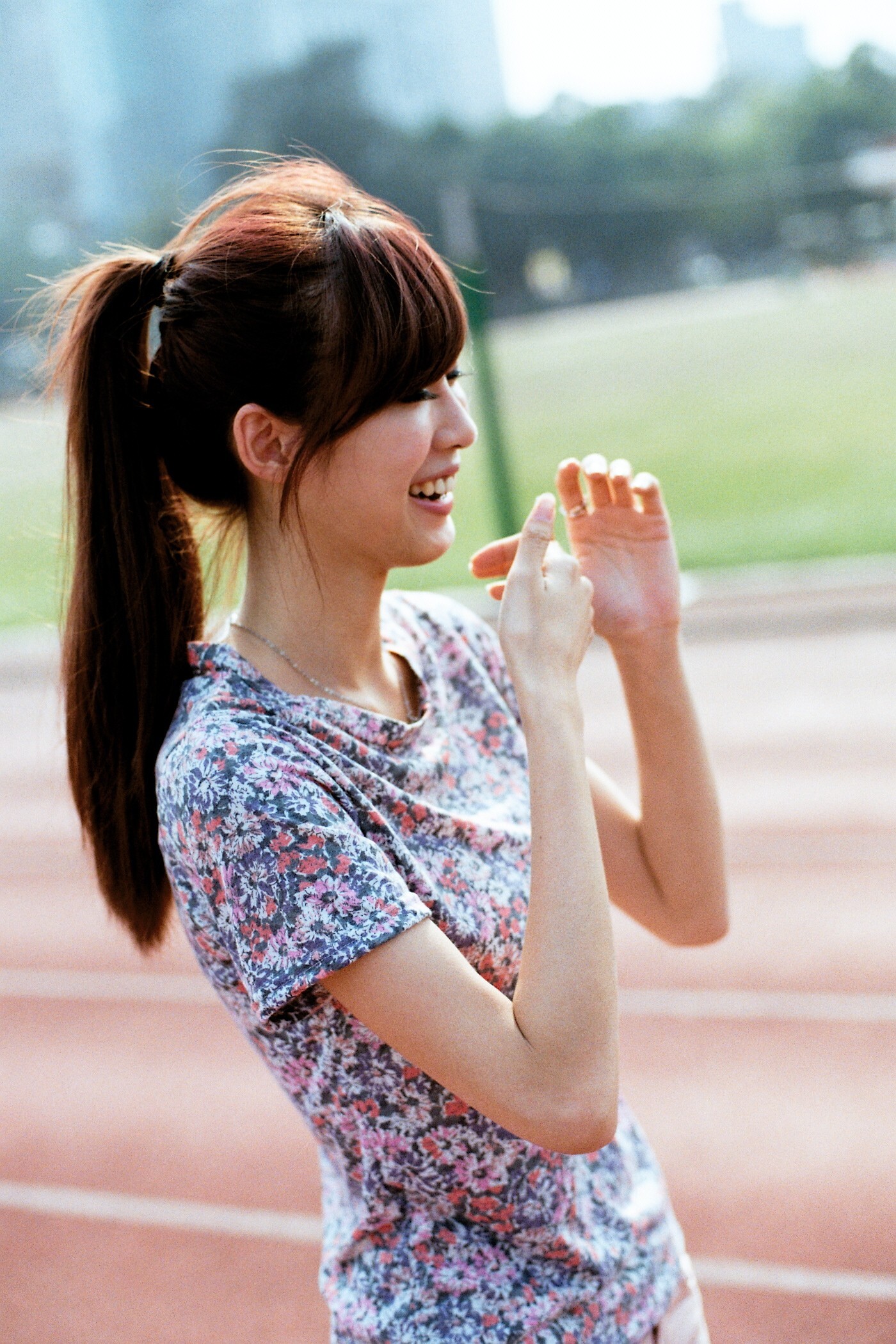 台湾清纯美女 Kila 晶晶 台大校园 底片机篇